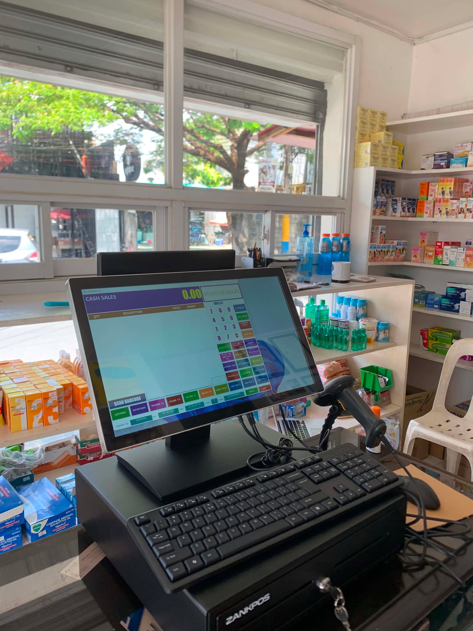 Community Pharmacy — ZANK POS installation