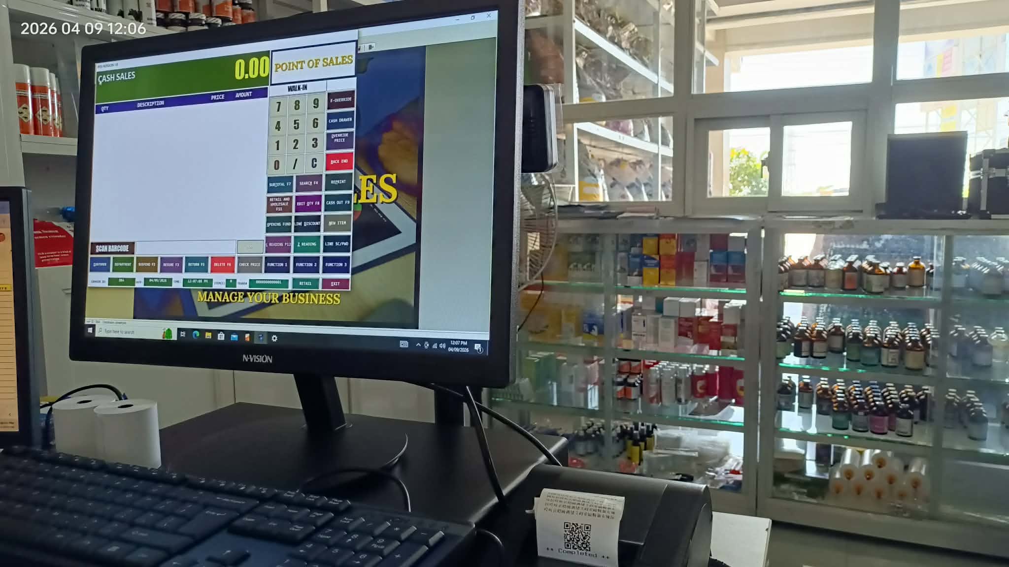 Community Pharmacy — ZANK POS installation