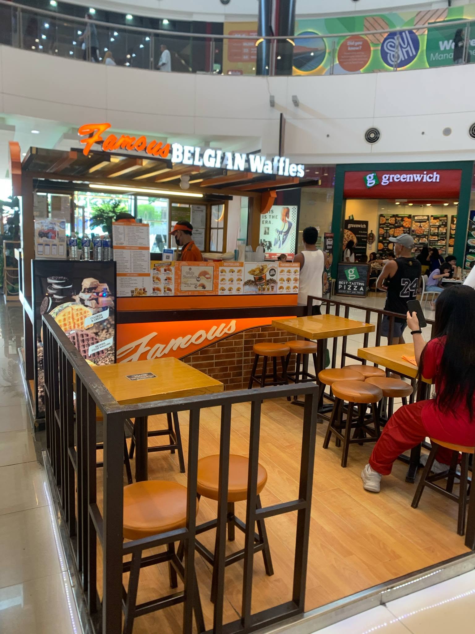 Famous Belgian Waffles — ZANK POS installation