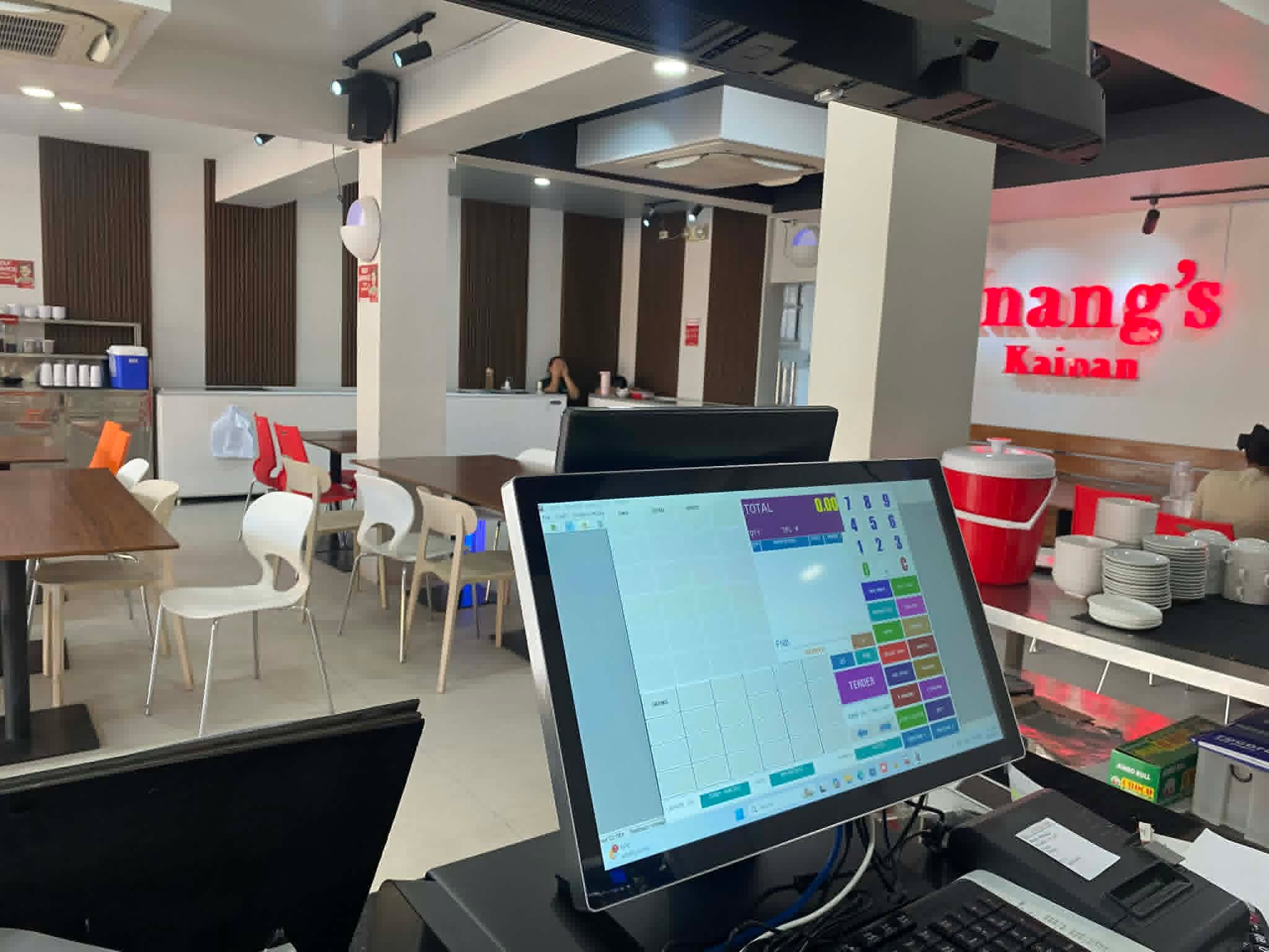 Inang's Kainan — ZANK POS installation