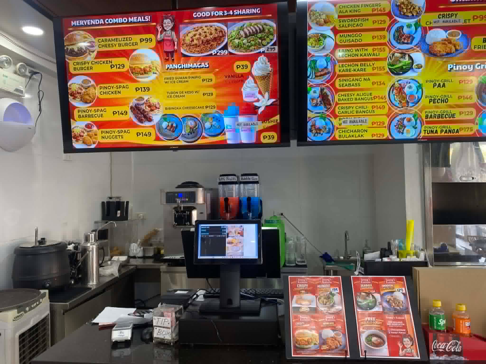 Inang's Kainan — ZANK POS installation