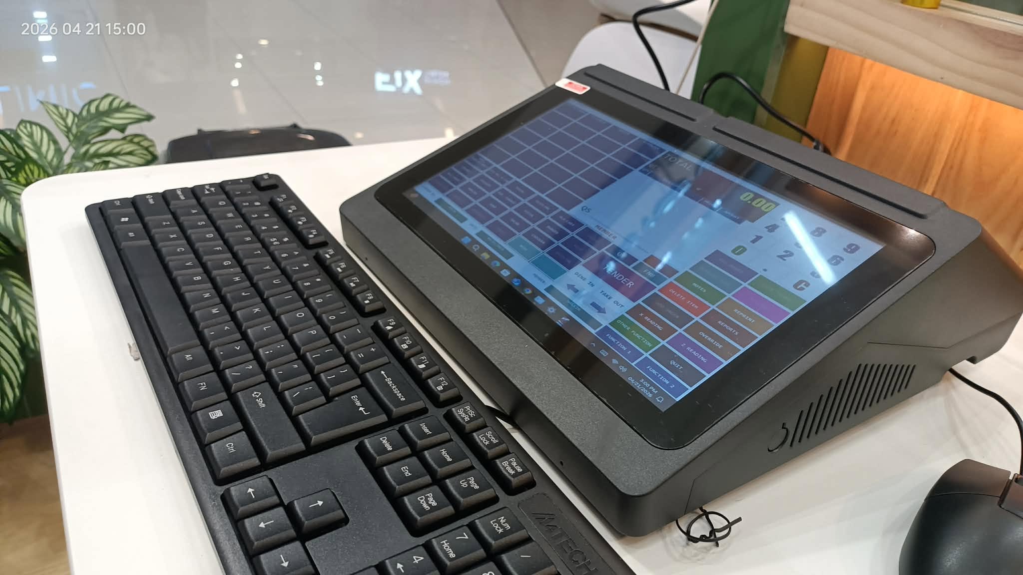 Mall Retail Kiosk — ZANK POS installation