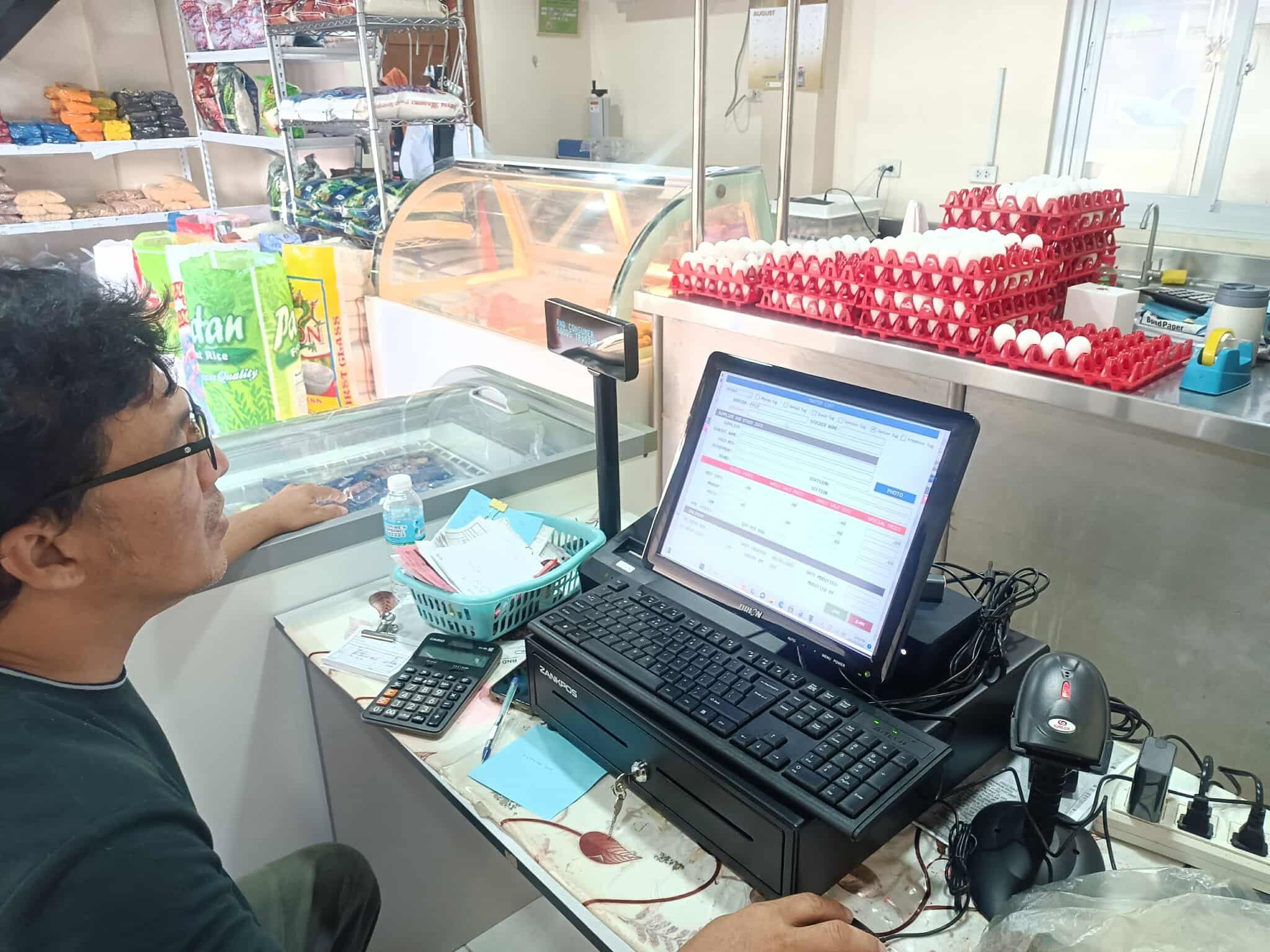 Meat, Egg & Frozen Goods Store — ZANK POS installation