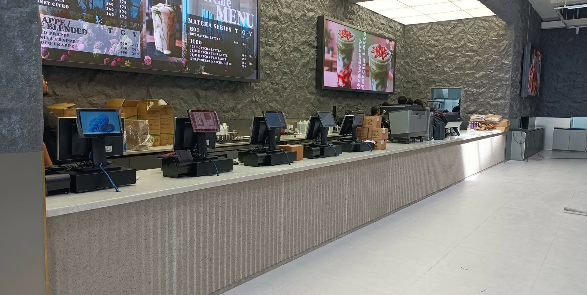 OUR cafe — ZANK POS installation