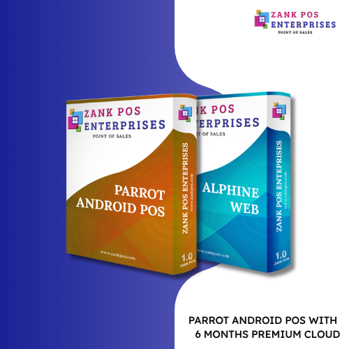 Parrot Android POS Software – 6 Months Cloud Access