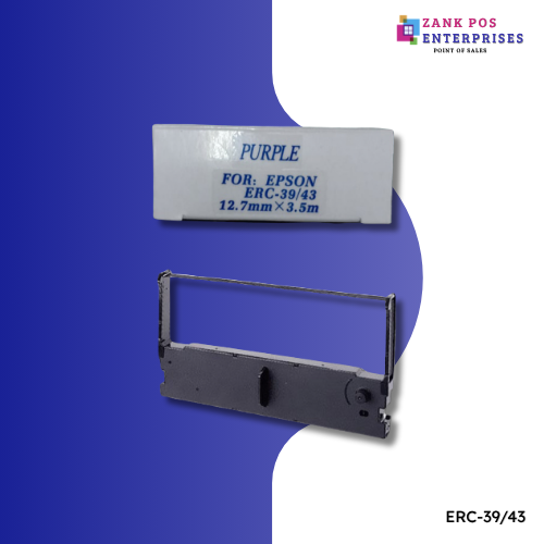 ERC-39/43 RIBBON CARTRIDGE  (10 PCS) COLOR PURPLE