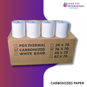 CARBONIZED PAPER 76X70MM (50 ROLLS)