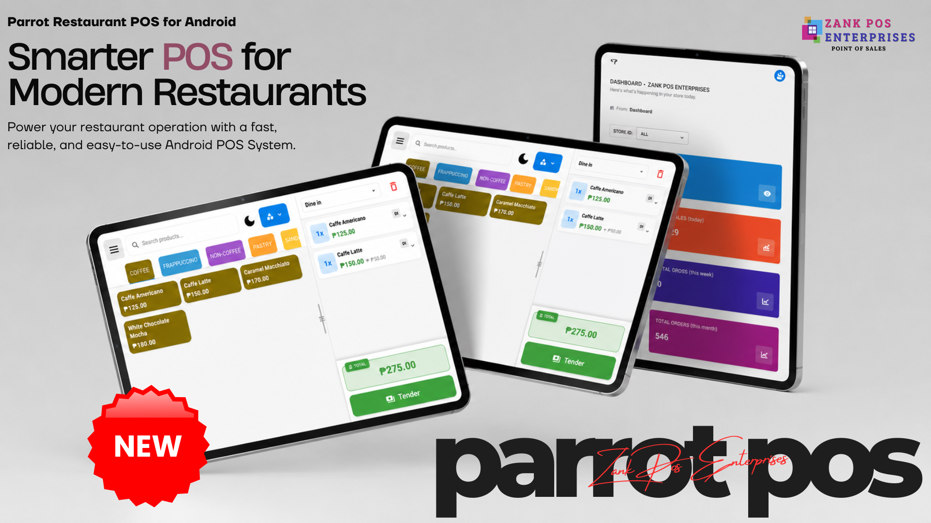 parrot pos